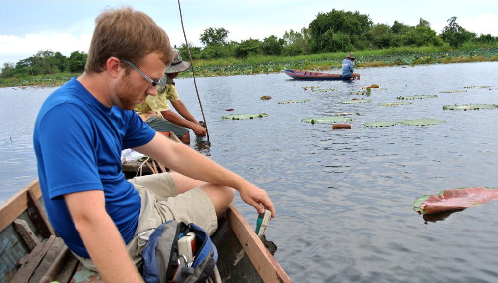 Collecting water samples